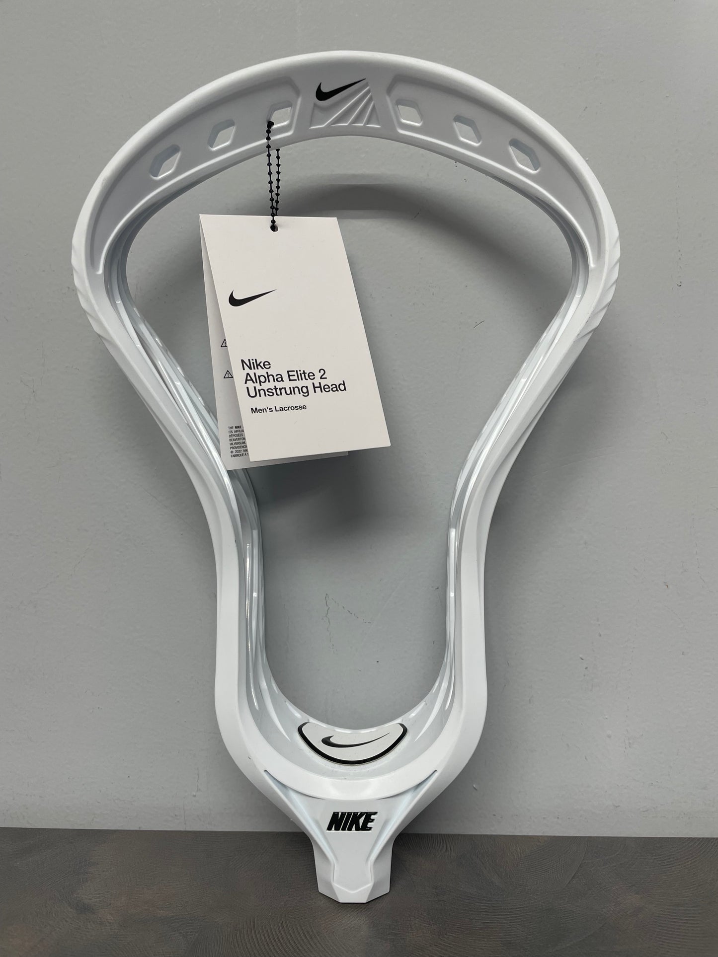 Nike Alpha Elite 2 custom strung lacrosse head