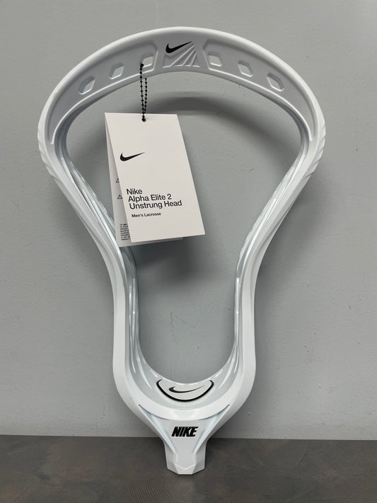 Nike Alpha Elite 2 custom strung lacrosse head